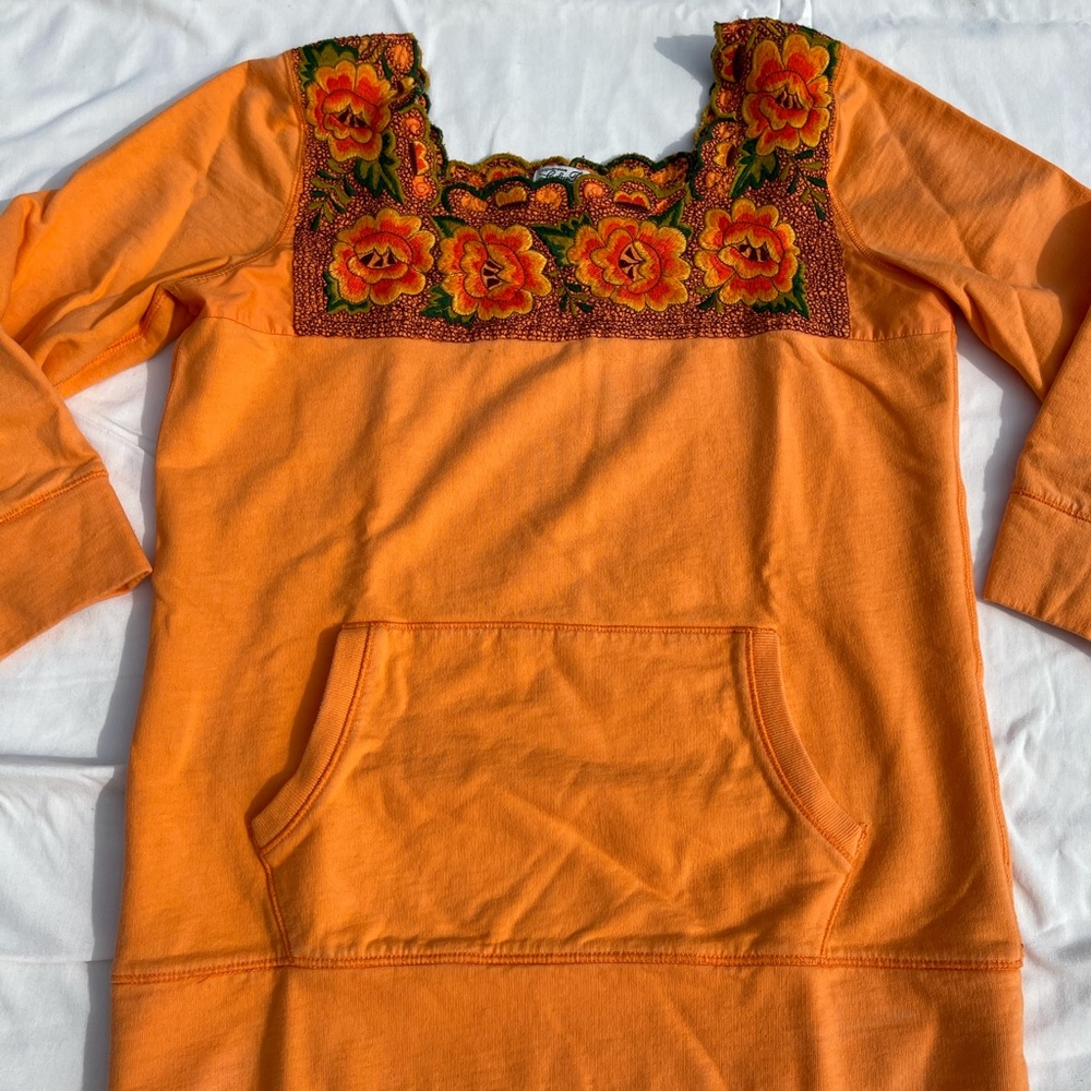 Lucky Brand embroidered sweatshirt